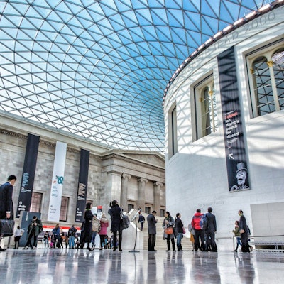 Photo of the Great Court of the British Museum