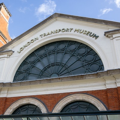 Exterior of The London Transport Museum