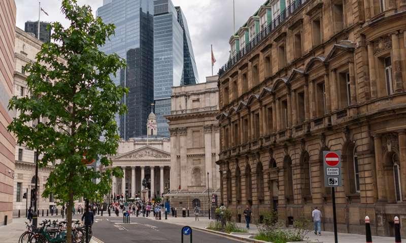 View of the Royal Exchange