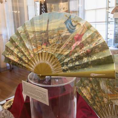 Photo of an antique fan