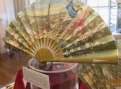 Photo of an antique fan