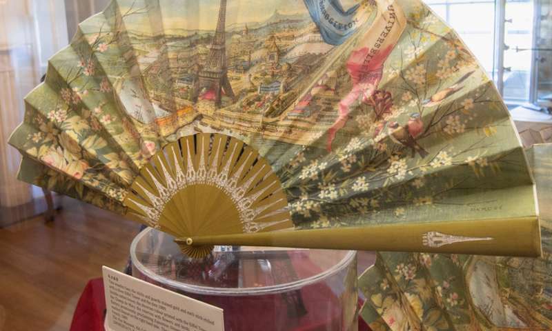 Photo of an antique fan