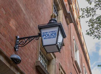 Photo of the exterior of the Bow Street Police Museum.