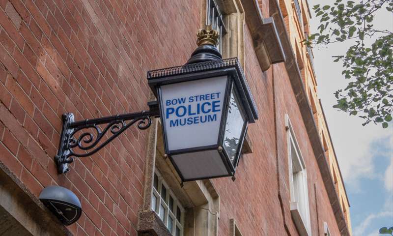 Photo of the exterior of the Bow Street Police Museum.