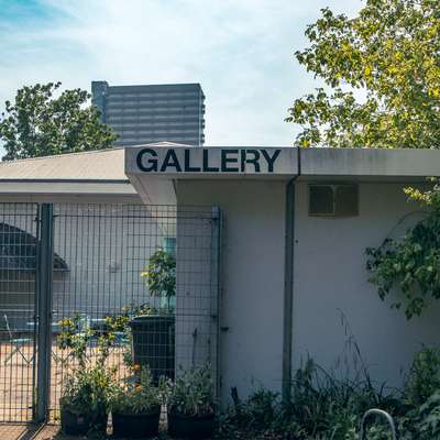 Photo of an exterior wall of Southwark Galleries.